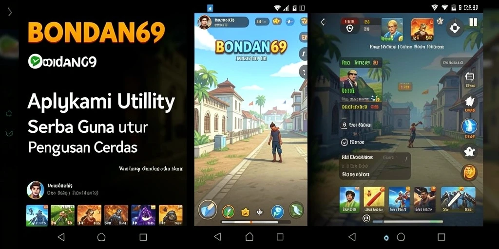 Tampilan antarmuka aplikasi BONDAN69 yang menarik dan mudah digunakan.