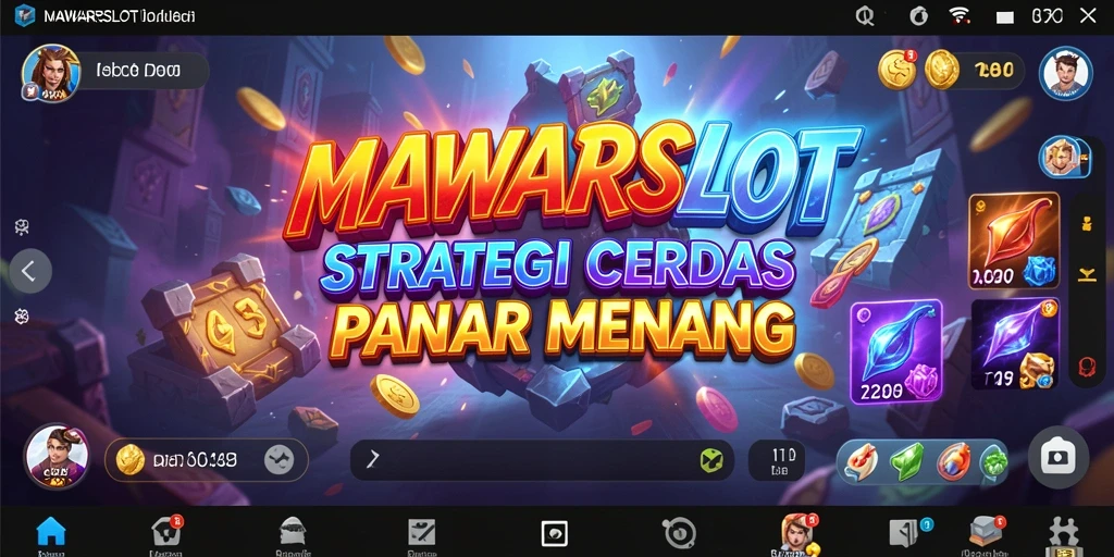 Tampilan gameplay MAWARSLOT yang mendebarkan dan strategis.