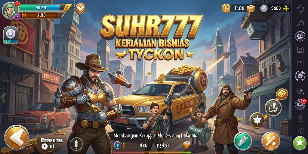 Tampilan gameplay menarik dari SUHU777 yang penuh strategi Tycoon.