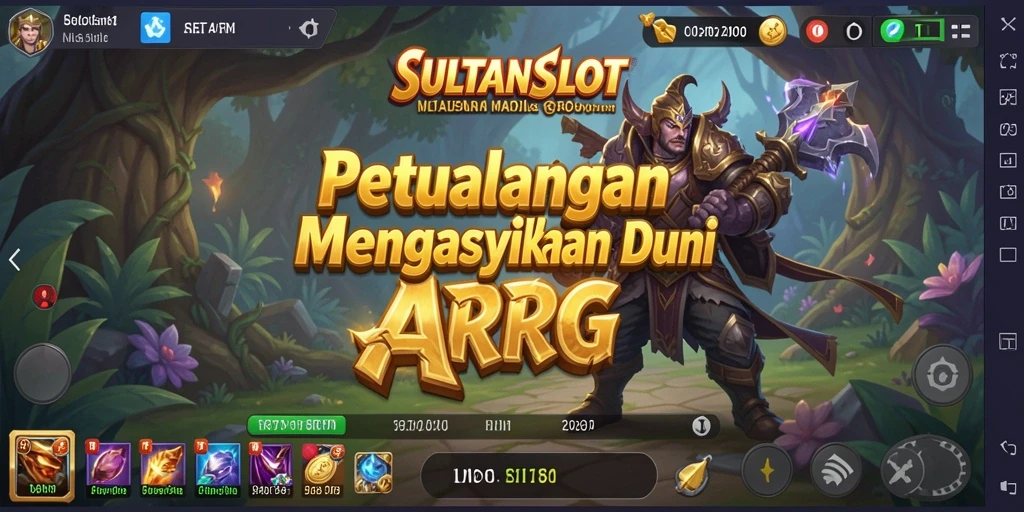 Tangkapan layar gameplay SULTANSLOT yang menunjukkan aksi pertarungan yang mendebarkan.